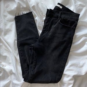 black skinny jeans